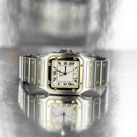 used cartier santos|cartier santos pre owned.